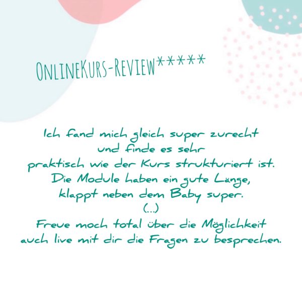 Onlinekurs: Kinderhausmittel step by step – Bild 3