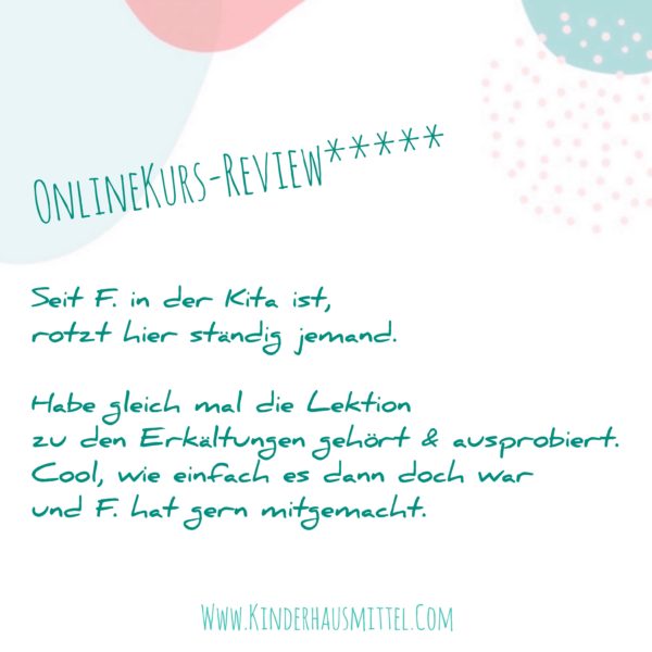 Onlinekurs: Kinderhausmittel step by step – Bild 6